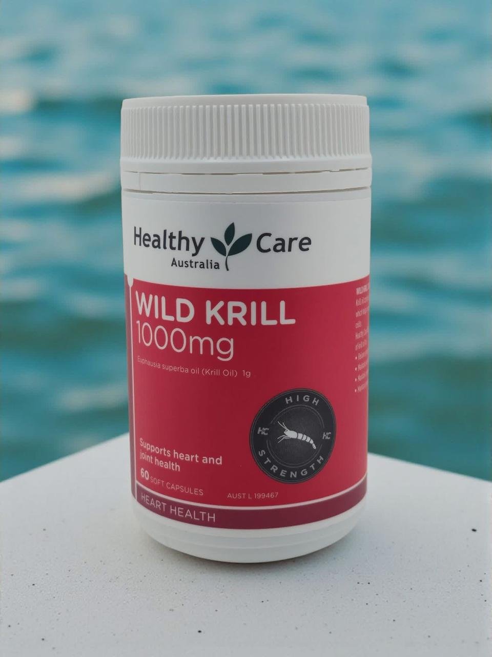 Healthy care australia wild krill 1000mg